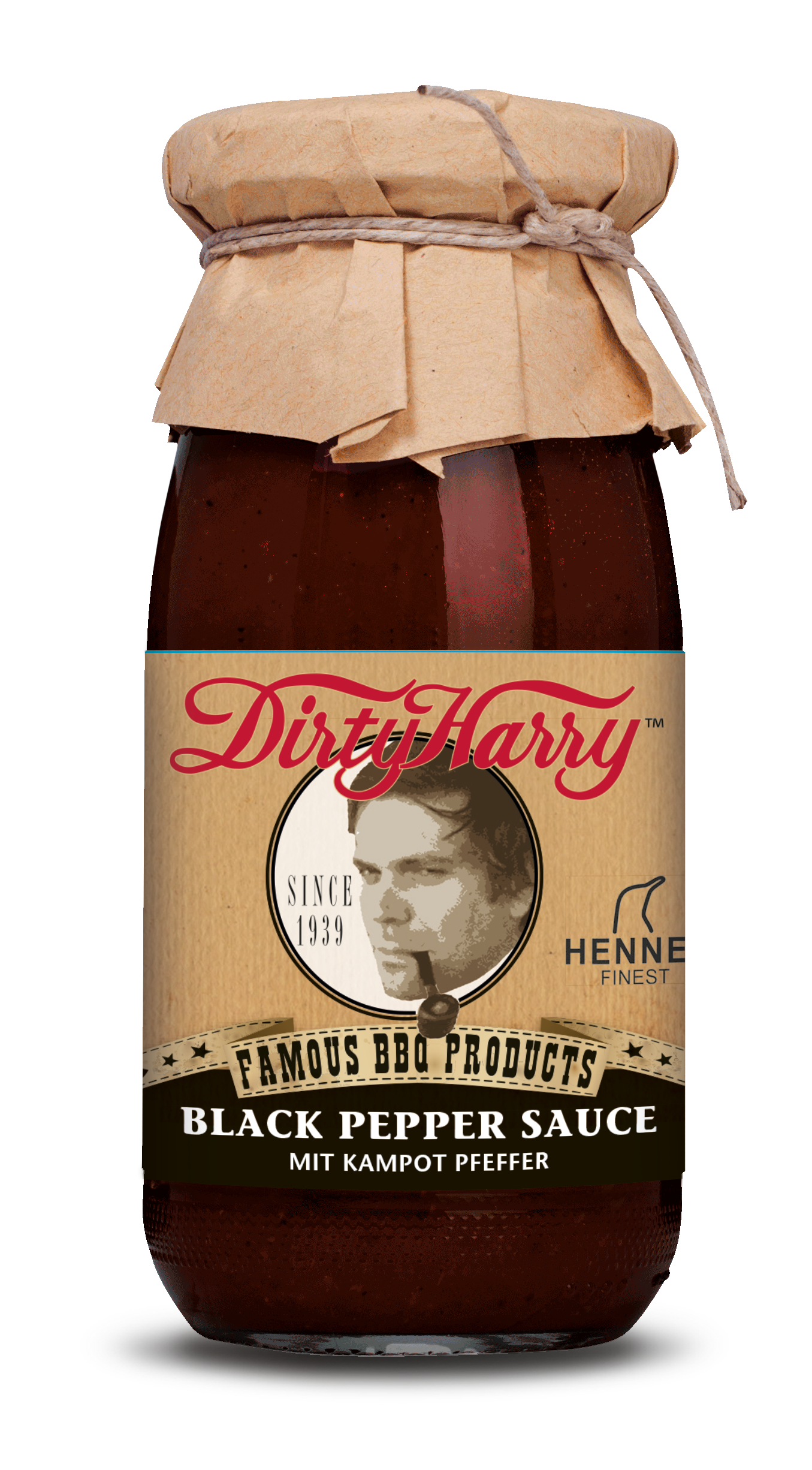 BIO DirtyHarry Black Pepper BBQ Sauce - Münchner Kindl - 250ml