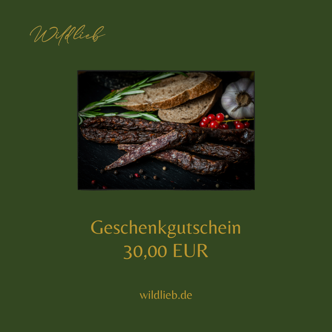 Wildlieb Geschenkgutschein