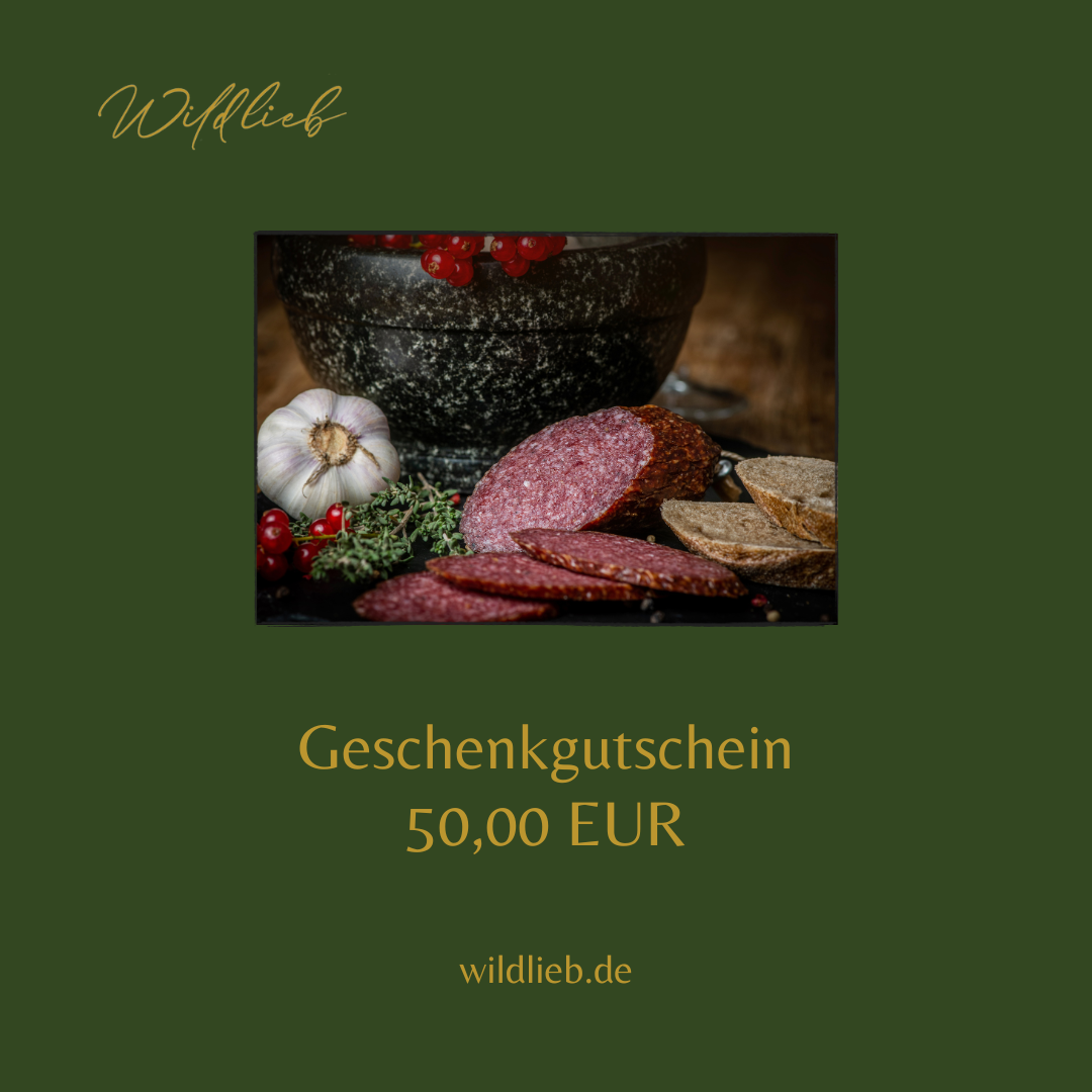 Wildlieb Geschenkgutschein