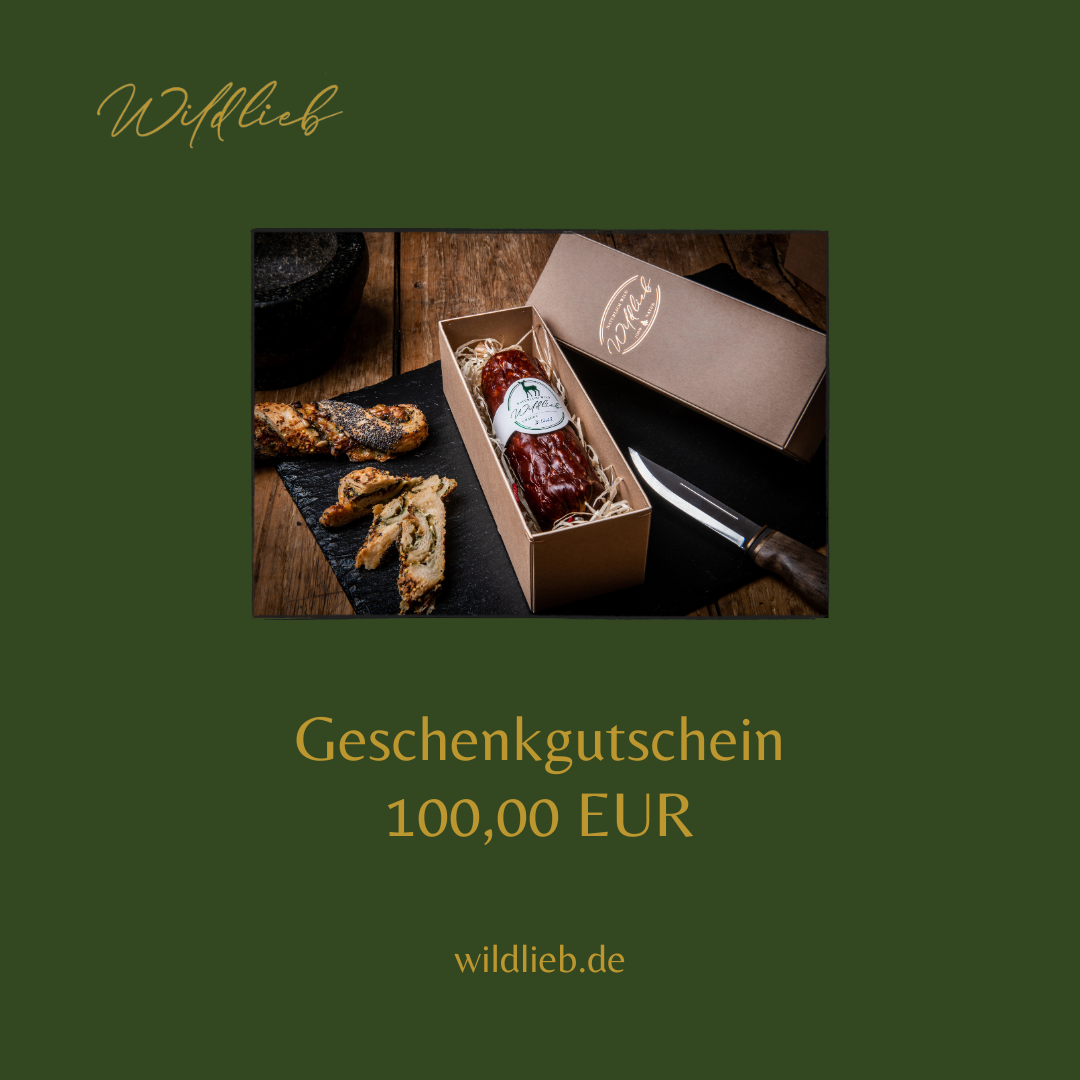 Wildlieb Geschenkgutschein